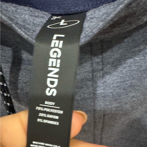 Legends Hawthorne Tech Joggers Heathered Blue Mens large EUC $110 - Picture 9 of 11